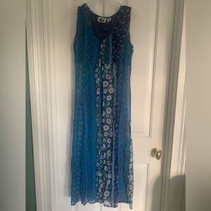 BILA brand beautiful blue two piece gown small